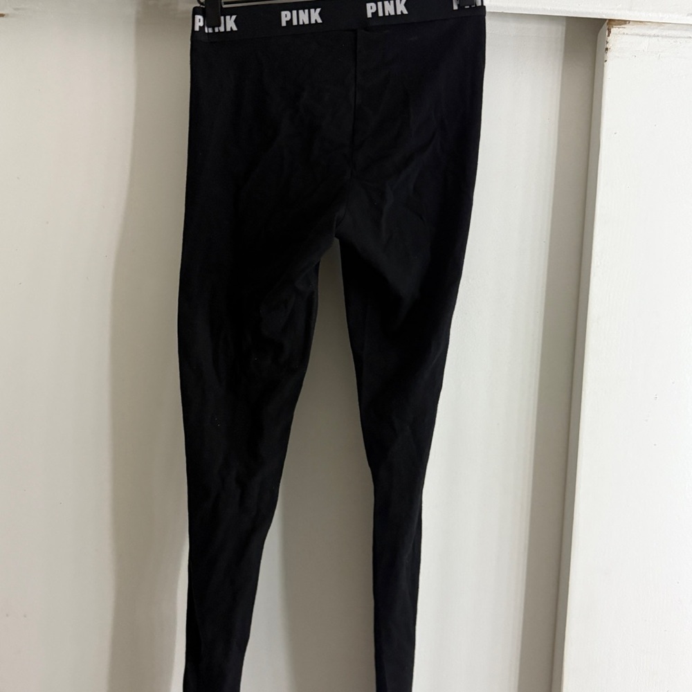 PINK Victoria's Secret Black Leggings - Picture 4 of 4